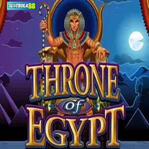 trhone of egypt